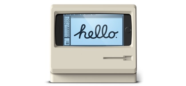 初期Macintosh風のiPhoneスタンド「elago M4 Stand」が登場